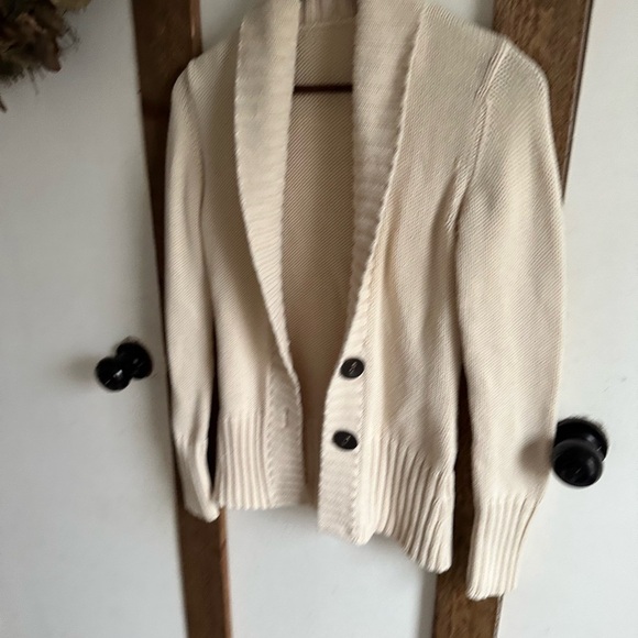 Vintage Y2K Women’s Shawl Collar Heavy Cardigan Sweater EUC - Picture 8 of 16